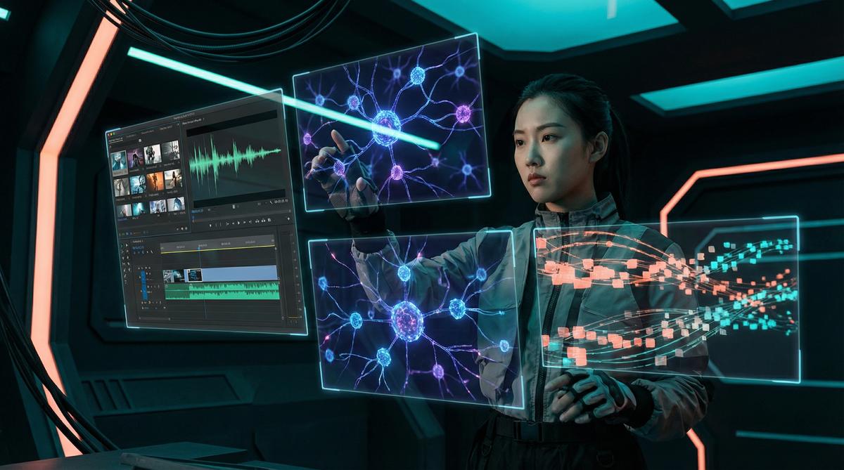 情趣女仆AI视频技术